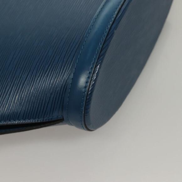 LOUIS VUITTON Epi Saint Jacques Poignees Long Hand Bag Blue M52265 - Picture 9 of 16